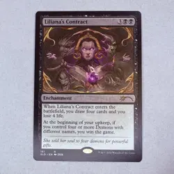 SLD Liliana's Contract (161) Secret Lair Drop NonFoil MTG NM - Image 1