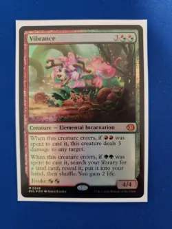 MTG Vibrance Lorwyn Eclipsed Foil Card NM - Image 1