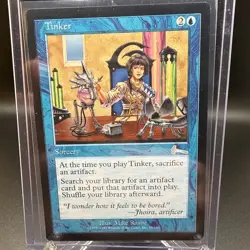 Tinker - 45 - Urza's Legacy - Magic MTG - NM - B3G1 - Image 1