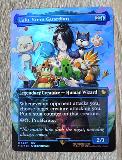 Lulu, Stern Guardian (Borderless) (Chocobo Track Foil) - FIC NM x1 - Image 1