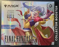 Magic The Gathering Final Fantasy Collector Booster Omega Box Factory Sealed - Image 1