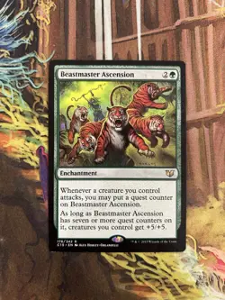 Beastmaster Ascension VLP Eng MTG - Commander 2015 - Image 1