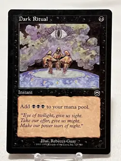 Dark Ritual Mercadian Masques Regular ~LP/MP~ Magic The Gathering MTG - Image 1