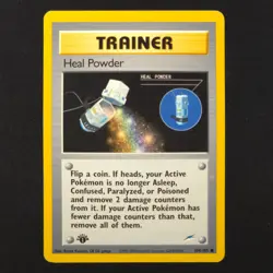 Heal Powder 104/105 - Neo Destiny 1st Edition - Pokemon Card - Image 1