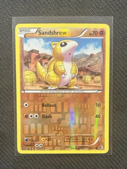 Sandshrew 78/149 - Pokemon Boundaries Crossed Reverse Holo - LP - Image 1