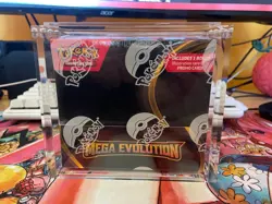 Pokemon TCG Mega Evolution ENHANCED BOOSTER BOX Sealed With Acrylic Case - Image 1