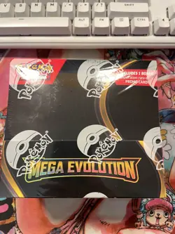 Pokemon TCG Mega Evolution ENHANCED BOOSTER BOX Sealed With Acrylic Case - Image 2