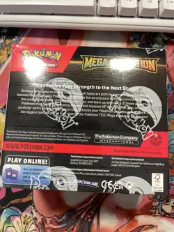 Pokemon TCG Mega Evolution ENHANCED BOOSTER BOX Sealed With Acrylic Case - Image 3