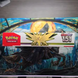 Zapdos EX 151 Collection Box - Scarlet & Violet Pokemon TCG - SEALED 82 - Image 3