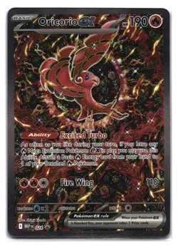 Pokemon TCG: Mega Evolutions BSP Oricorio Ex #024 MEP EN Black Star Promo - Image 1