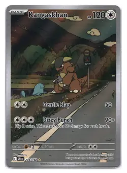 Pokemon TCG: Destined Rivals Kangaskhan #204 DRI EN Illustration Rare IR - Image 1
