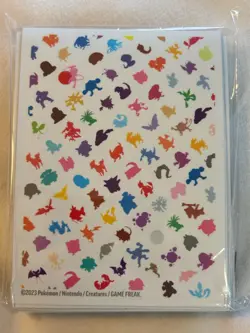 Pokemon 151 ETB Card Sleeves 65 Count Factory Sealed PTCG - Image 1