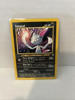 Sneasel 25/111 Neo Genesis Regular | Pokemon TCG LP/NM SEE PICTURES - Image 1