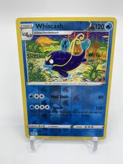 Reverse Holo Whiscash 036/189 Astral Radiance Uncommon Pokemon TCG - Image 1