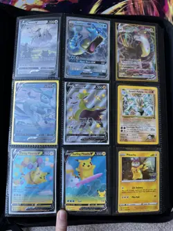 Pokemon Card Bundle 254 x Raw Card Binder WOTC Sword and Shield XY PROMOS & More - Image 2