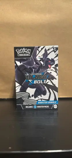 Brand New Sealed Pokemon Black Bolt Booster Bundle - Image 1