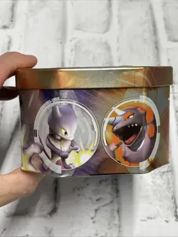 Pokemon TCG Rhyperior Fall Collector’s Tin Diamond Pearl Nintendo 2008 TIN ONLY - Image 3