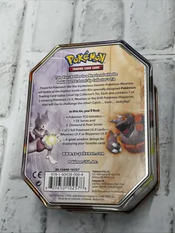 Pokemon TCG Rhyperior Fall Collector’s Tin Diamond Pearl Nintendo 2008 TIN ONLY - Image 4