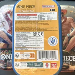 ONE PIECE CARD GAME - TIN PACK SET VOL. 2 (TS-02, OP13) x 3 READY TO SHIP - Image 2