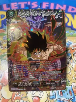 Bardock, Origin of the Legend SCR (BT18-148 Dragon Ball Super Card Game - Image 1