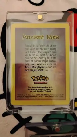 Pokemon Ancient Mew Miscellaneous Cards & Products Promo Holo 1 HP 30 English - Image 1