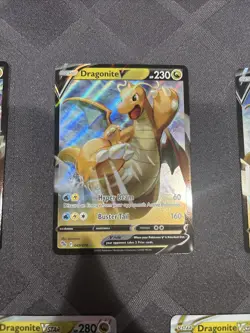 Dragonite Card Lot of 5 (All Mint Condition Cards) - Image 5