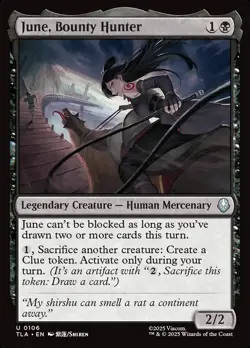 MTG Commander Deck Avatar the Last Airbender ATLA - June, Bounty Hunter - Image 1