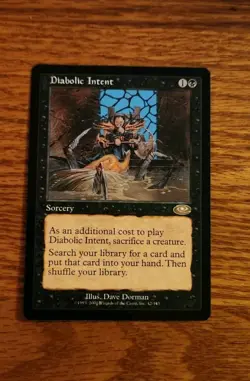 MTG Diabolic Intent Planeshift M/NM - Image 1
