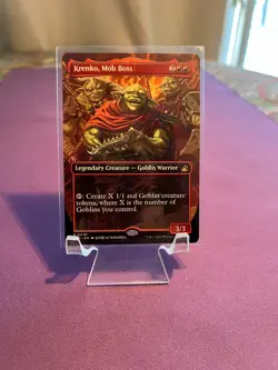 Krenko, Mob Boss (Anime Borderless) R Ravnica Remastered #430 NM Normal - Image 1