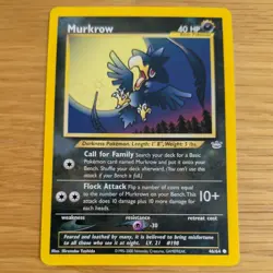 MURKROW 46/64 POKEMON CARD (NEO REVELATION SET) - Image 2