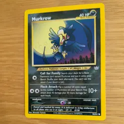 MURKROW 46/64 POKEMON CARD (NEO REVELATION SET) - Image 4