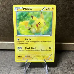 Pokemon TCG Pikachu Generations 26/83 Regular LP. - Image 1