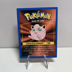 1999 Nintendo Kellogg Canada - Pokemon Game Tip Card - Jigglypuff (39) - Image 1