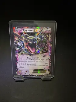 Pokemon TCG Rayquaza EX XY69 Holo Black Star Promo Card - Image 1