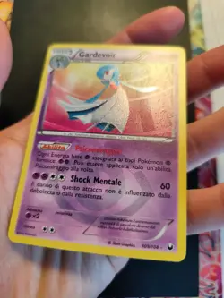 2012 carta POKEMON bianco nero dark explorers GARDEVOIR 109/108 shiny italiana - Image 4