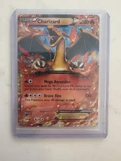 Pokemon TCG Charizard EX 180 HP XY17 Promo Holo - Image 1