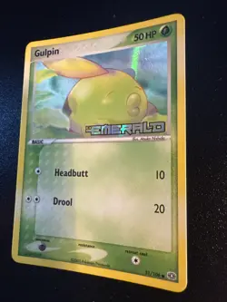 Pokemon STAMPED Gulpin 51/106 EX Emerald Holo NM/LP - Image 3