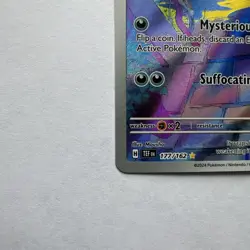 Pokemon TCG Gastly 177/162 Temporal Forces Illustration Rare - Image 4
