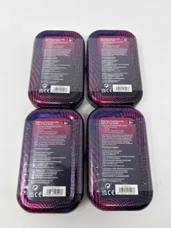 Pokemon Mini Tins TCG Mega Evolution Mega Heroes Lot of 4 SEALED in Box Tins - Image 4