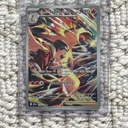 Ethan's Typhlosion 190/182 Sv10: Destined Rivals Holo Pokemon Illustration Rare - Image 1