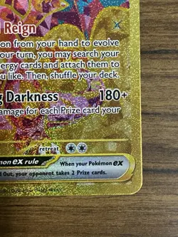Charizard EX #228/197 Obsidian Flames 2023 Gold Hyper Rare Pokemon TCG Near Mint - Image 5