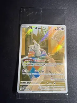 (SEALED) Mimikyu SVP075 Pokemon Center Stamp Black Star Promo SVP Pokemon - Image 1