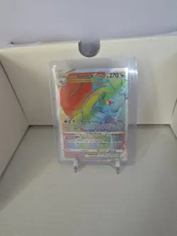 Hisuian Goodra VSTAR 202/196 Secret Rare Rainbow Pokemon 2022 Lost Origin NM - Image 1