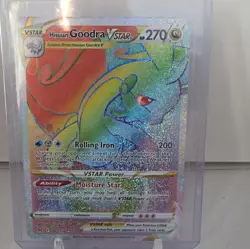 Hisuian Goodra VSTAR 202/196 Secret Rare Rainbow Pokemon 2022 Lost Origin NM - Image 4