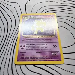 Hypno 23/62 Non Holo Rare Fossil Pokemon TCG LP/NM - Image 2