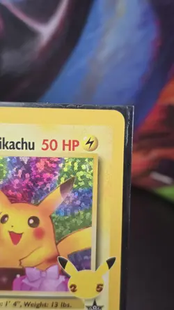 Pokemon Birthday Pikachu Holo (CEL WP 24) Celebrations Promo NM - English - Image 4