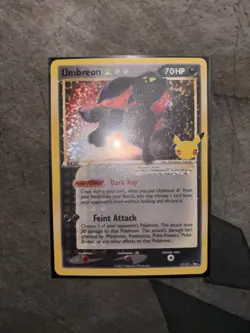 Pokemon Umbreon Star 17/17 POP Series 5 Holo Classic Collection English SUPER NM - Image 1