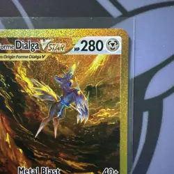 Pokemon TCG Origin Form Dialga GG68 /GG70 Crown Zenith Gold Secret Rare - Image 3