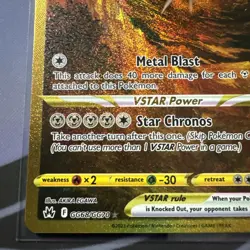 Pokemon TCG Origin Form Dialga GG68 /GG70 Crown Zenith Gold Secret Rare - Image 4