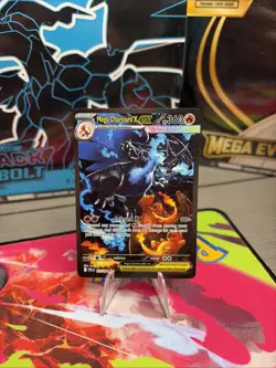 Pokemon Mega Charizard X EX 125/094 SIR English Phantasmal Flames NM Pack Fresh - Image 2